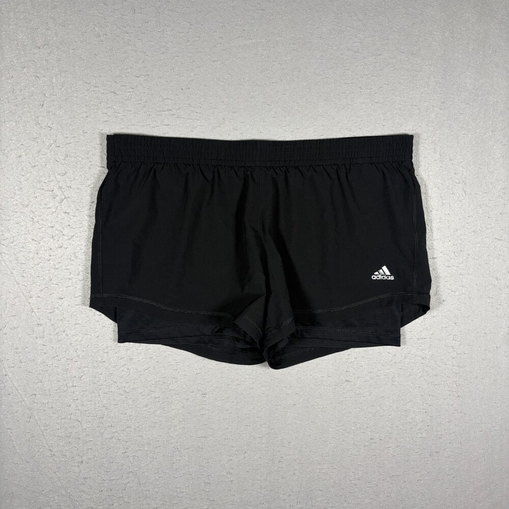 ADIDAS CLIMALITE Women's Athletic Pre-owed Running Shorts Size L